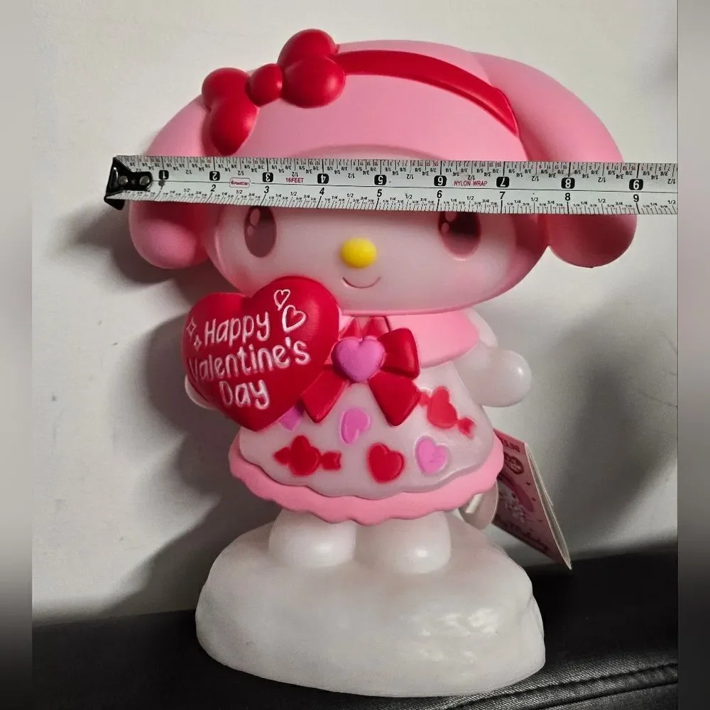 NWT Licensed Sanrio Hello Kitty Valentine's Day Blow Mold Décor My Melody, 12'